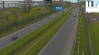 M50(S) 1.0km before J15 (Carrickmines)