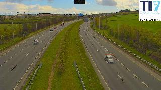 M50(N) 0.3km before J15 (Carrickmines)